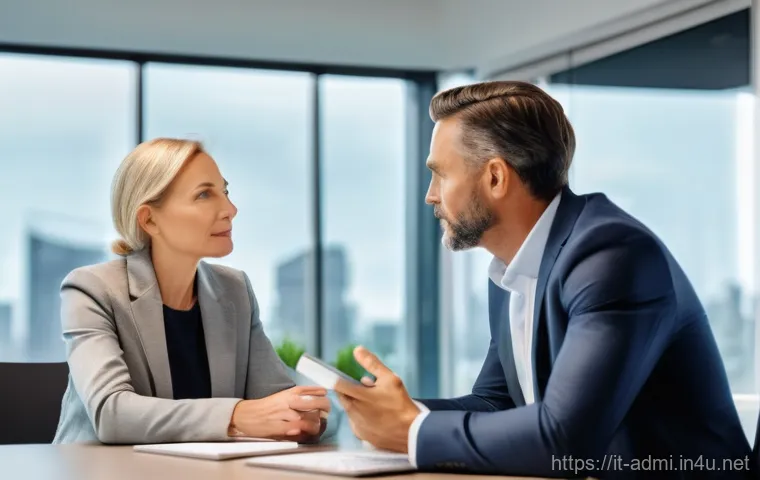 행정사 업무에서 중요한 협상 스킬 - Image Prompt 1: The Art of Active Listening and Empathy**