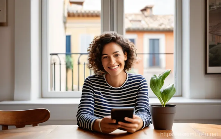 행정사 업무 중 필요한 문서 작성 노하우 - **Prompt 1: Effortless Digital Access in Italy**
    "A confident Italian woman in her late 30s or e...