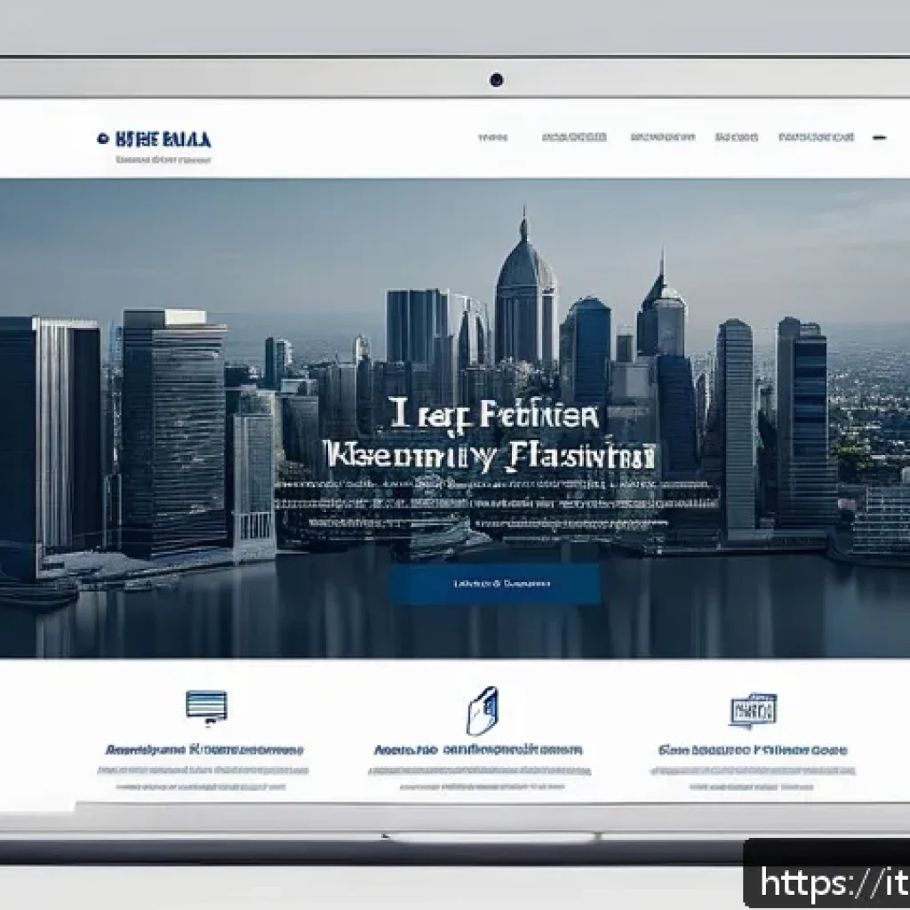 행정사로서 업무 확장을 위한 마케팅 방법 - A modern professional administrative law office website homepage design, featuring a clean, minimali...