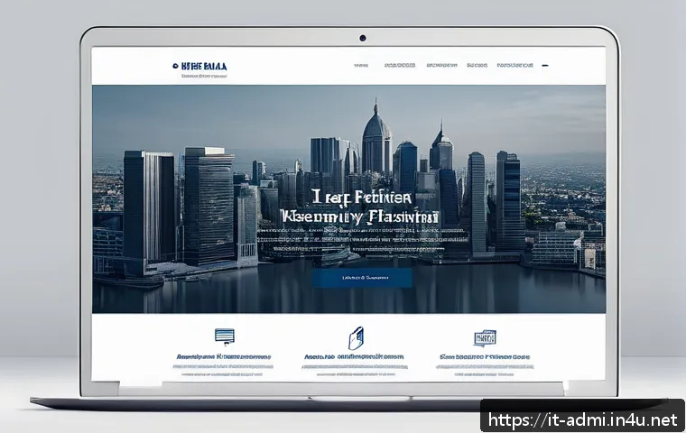 행정사로서 업무 확장을 위한 마케팅 방법 - A modern professional administrative law office website homepage design, featuring a clean, minimali...