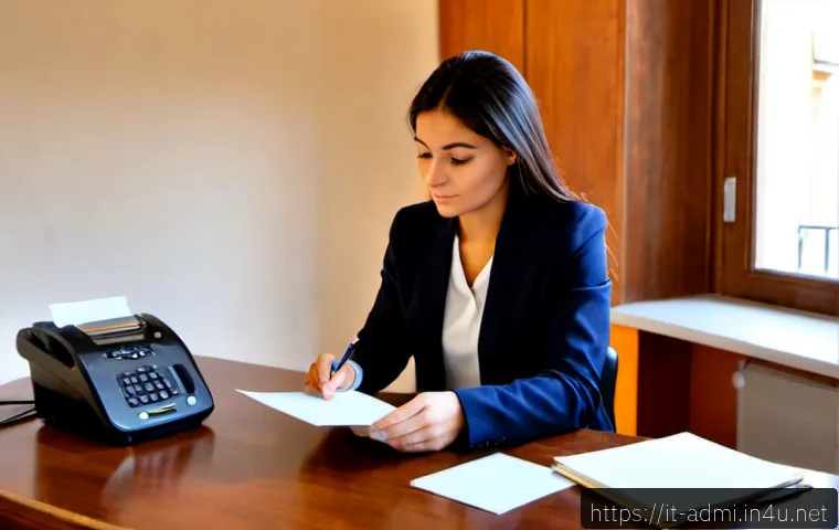 Home 17 행정사 시험 면접 준비 요령 - Photorealistic Italian professional preparing for a public administration oral interview, seated at ...