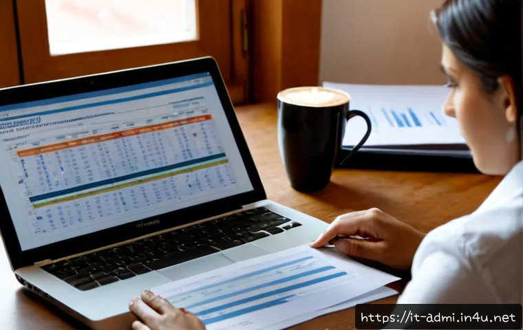 행정사 시험 결과 분석 리포트 작성법 - Photorealistic Italian professional at a tidy home office desk analyzing an administrative certifica...